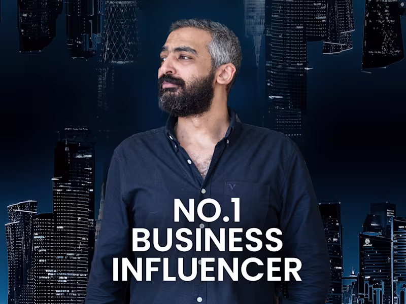 Cover image for No.1 Business influencer in Middle East - Salah Abo El Magd 