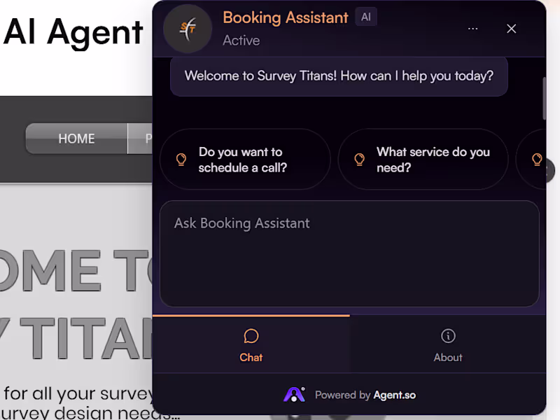 Cover image for Custom Ai Agent Development and Deployment