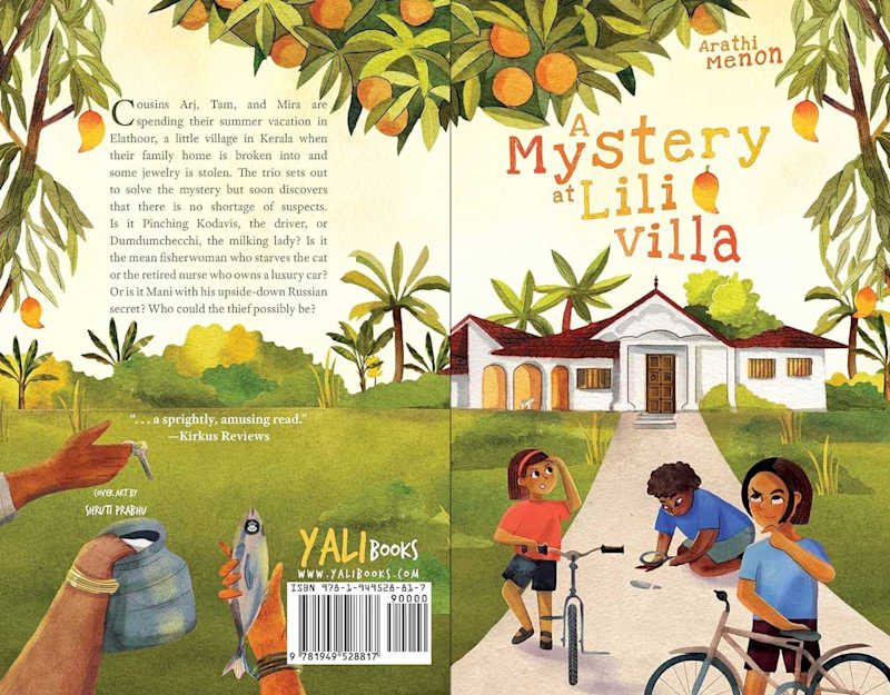 Cover image for A Mystery at Lili villa Book Cover