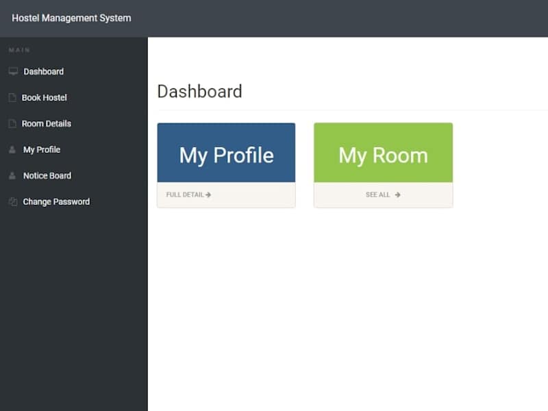 Cover image for Hostel Management System