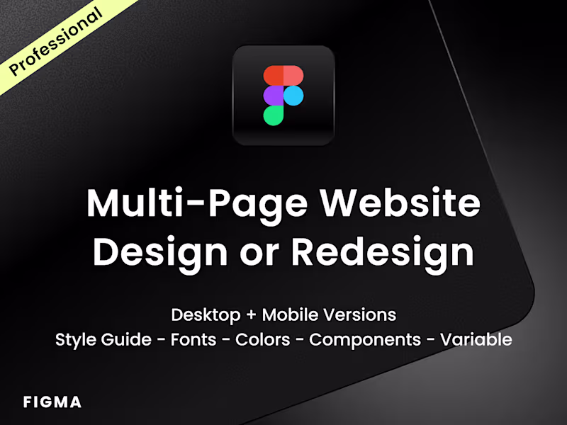 Cover image for Multi-Page Website Design or Redesign