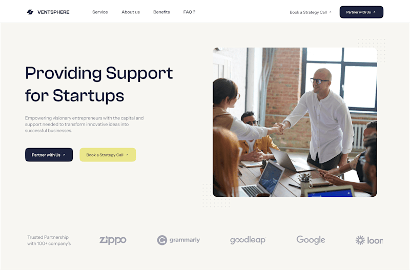 Cover image for Ventsphere Website Development 