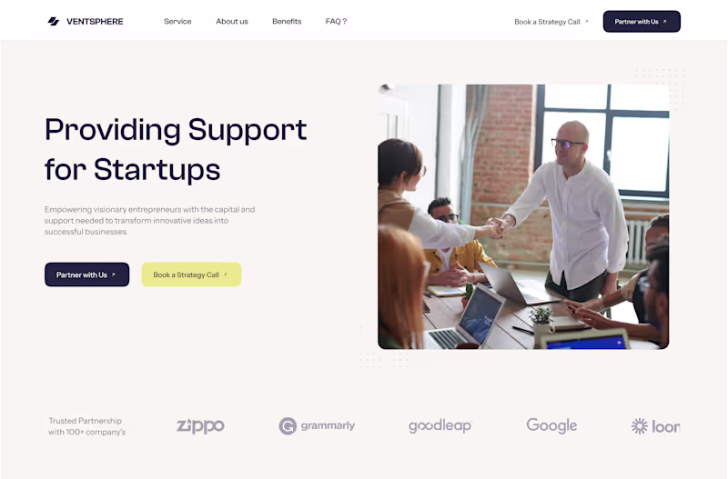 Cover image for Ventsphere Website Development 