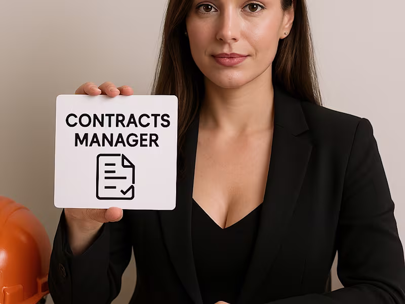 Cover image for Contracts Manager with full dedication