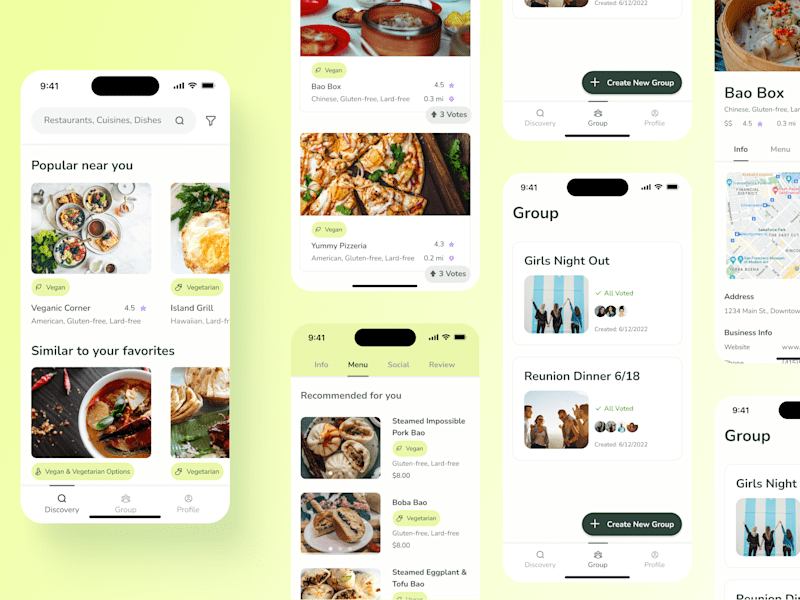 Cover image for YUUM App Design for Vegans and Vegetarians
