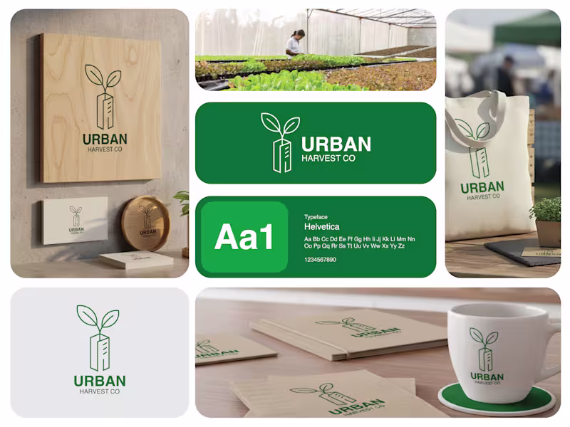 Cover image for The logo combines urban development