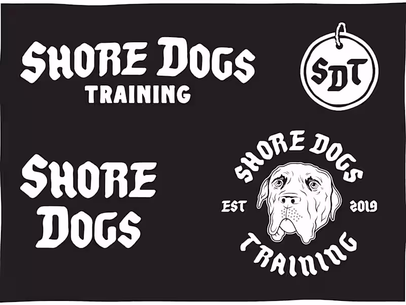 Cover image for Shore Dogs Training | Brand Identity