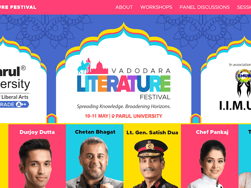 Cover image for Vadodata Literature Festival
