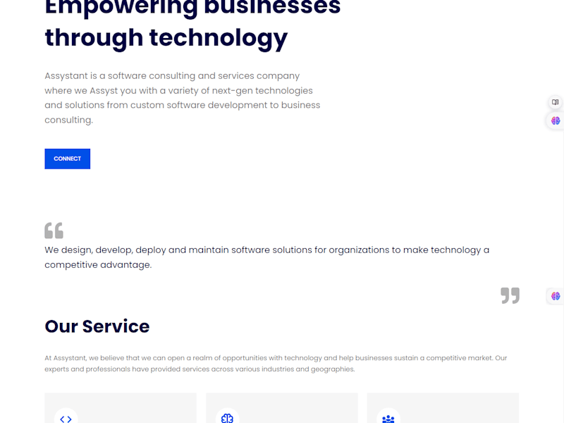 Cover image for Assytant - Digital Agency Website