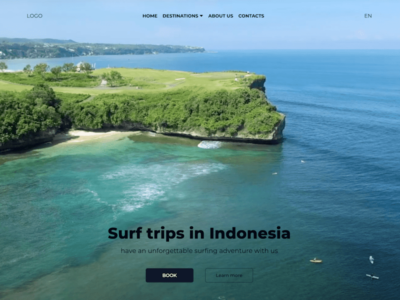 Cover image for Surf camp