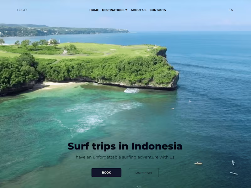 Cover image for Surf camp