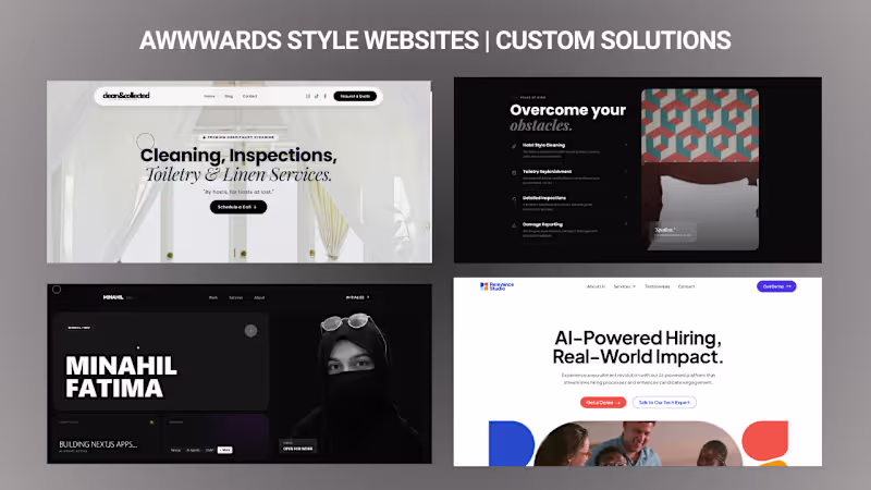 Cover image for Premium High-End Animated Website (Next.js + GSAP)