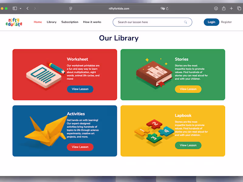 Cover image for Nifty Education