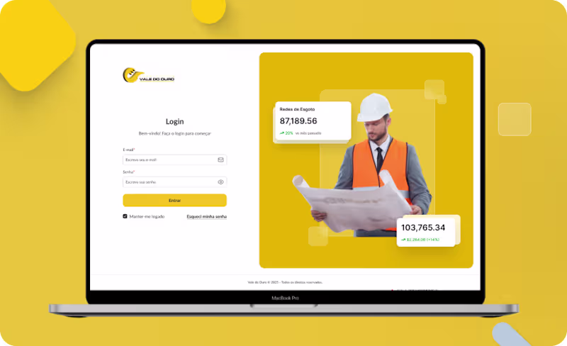 Cover image for Vale do Ouro Construction Company