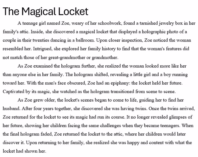 Cover image for This is a flash fiction piece that I created. I do long and ...