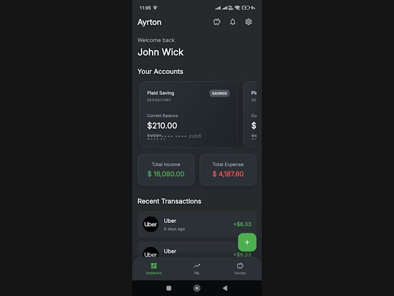 Cover image for Finance Mobile App