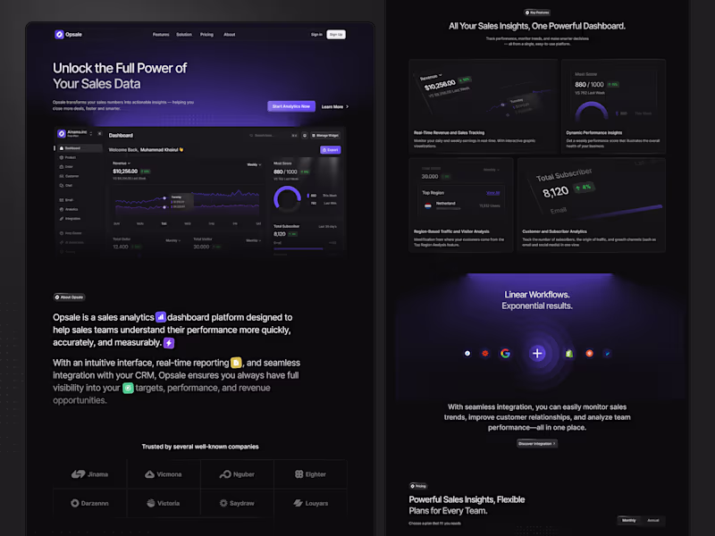 Cover image for Custom Landing Page Design