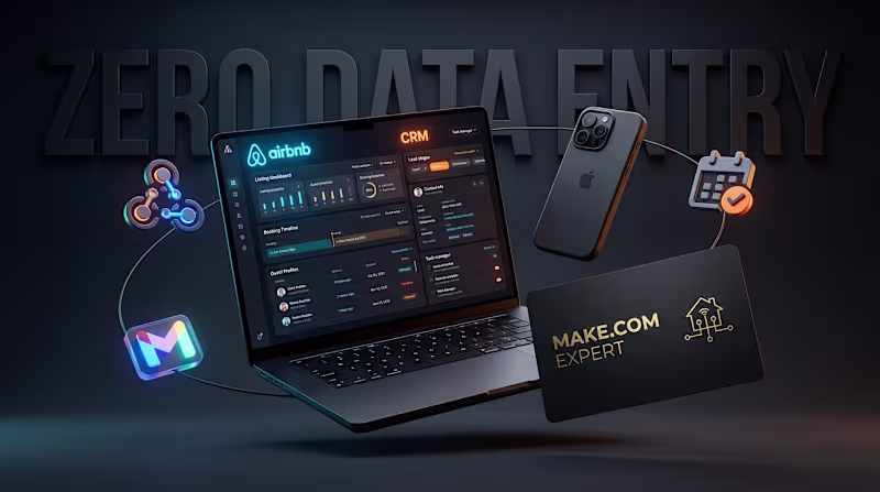 Cover image for Airbnb CRM Automation with Make.com- Sync, Alerts & Emails