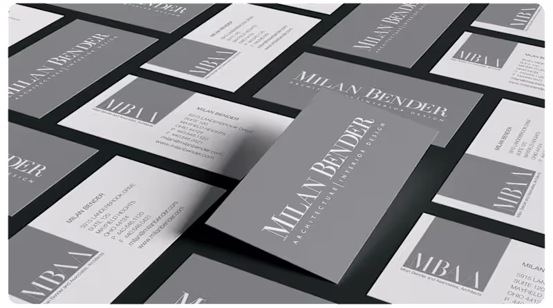 Cover image for Milan Bender & Associates // Visual Design and Logo