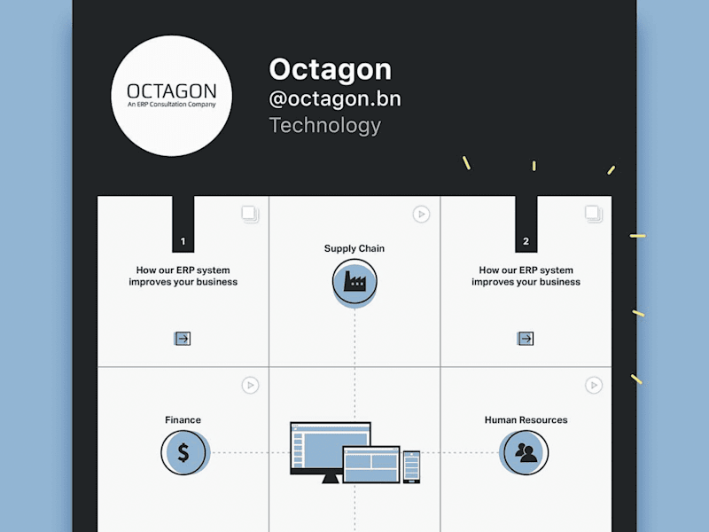 Cover image for Octagon: Instagram profile
