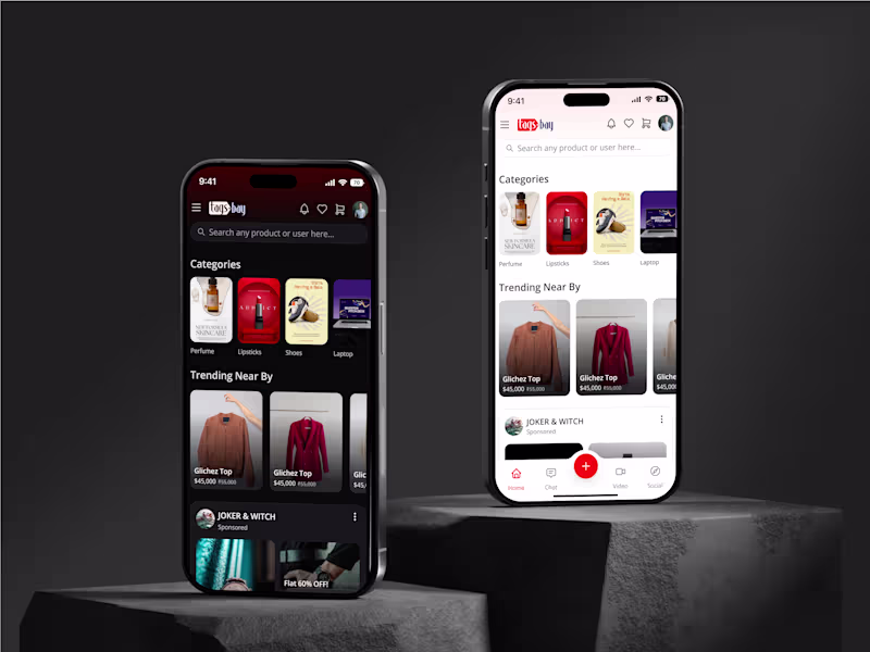 Cover image for Social Media E-Commerce Mobile app