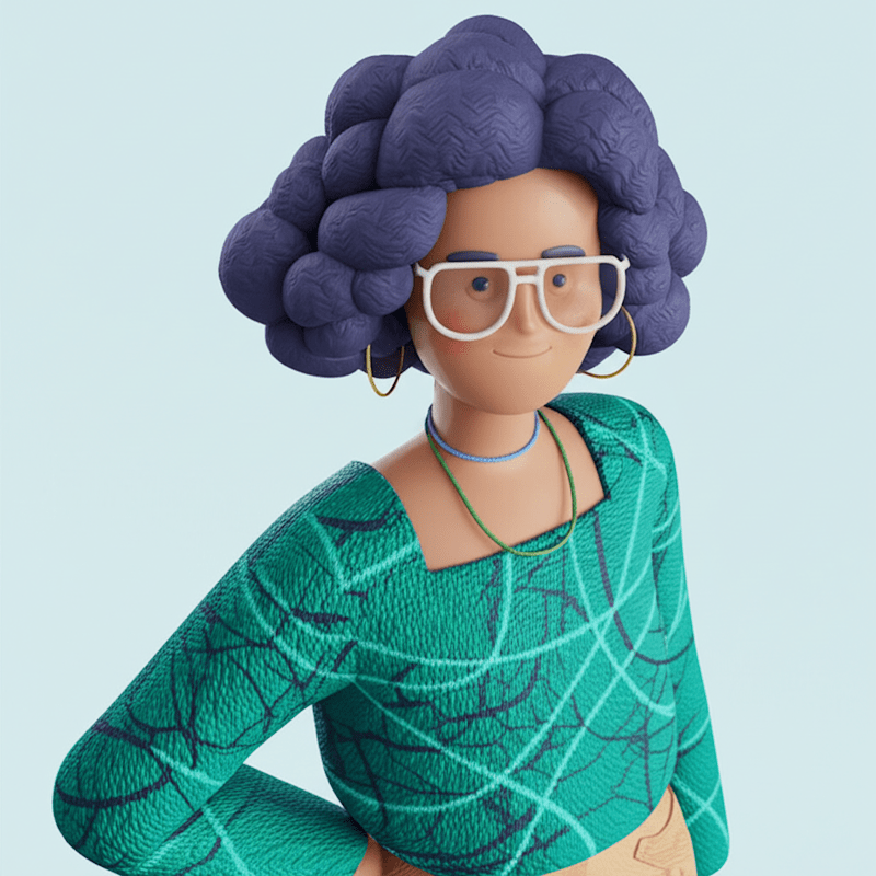 Cover image for Expressive 3D Character Created in Womp