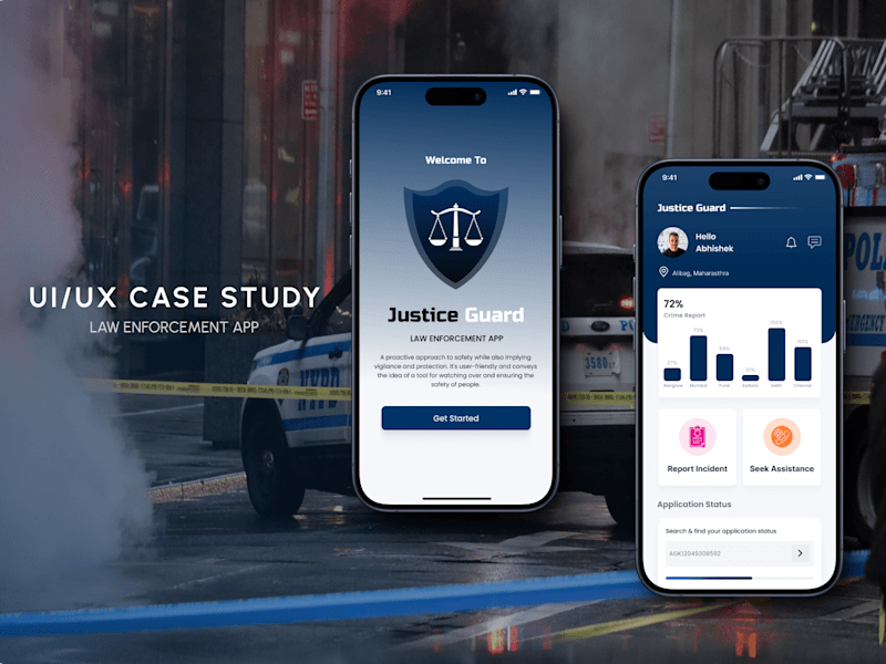 Cover image for Justice Guard: A Law Enforcement app