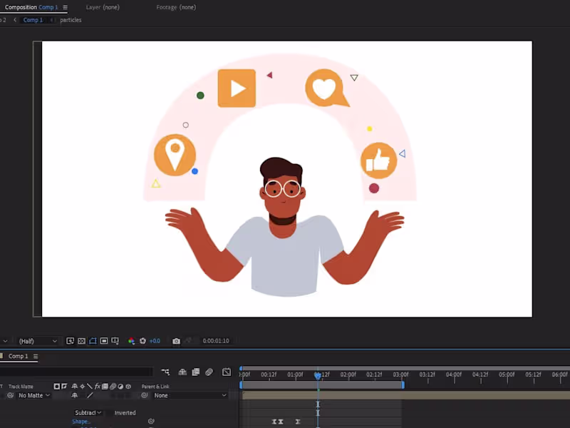 Cover image for 2D Motion Graphics Animation