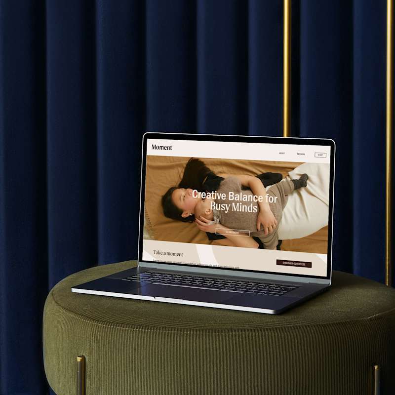 Cover image for Strategy, Brand Identity and Packaging Design for Moment