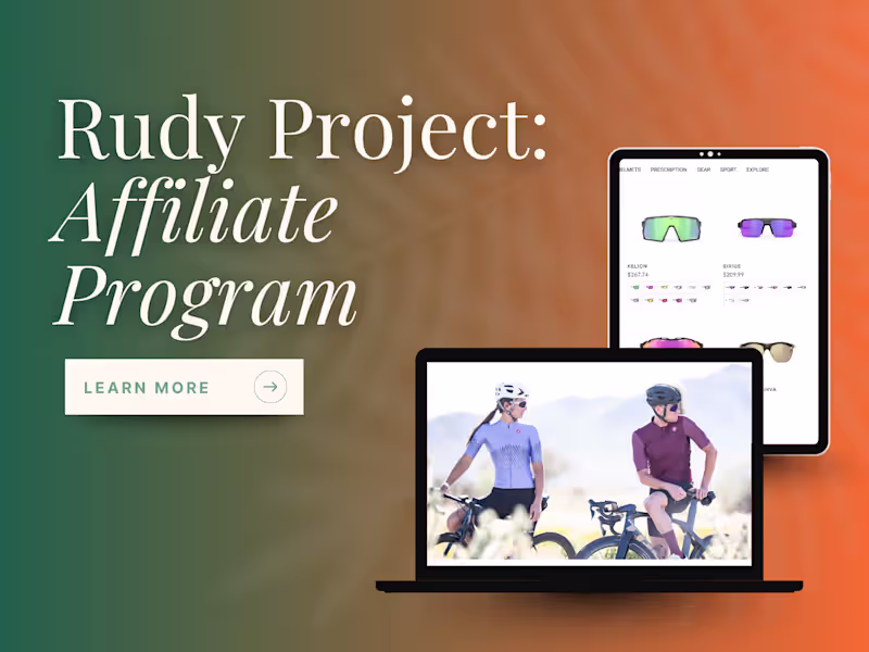 Cover image for Rudy Project Affiliate Program Launch and Management