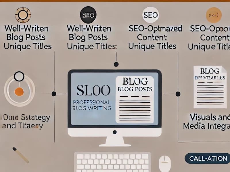 Cover image for Blog Writing: Transform Ideas into Captivating Narratives