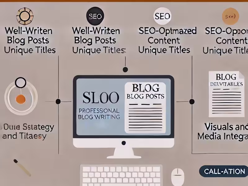 Cover image for Blog Writing: Transform Ideas into Captivating Narratives