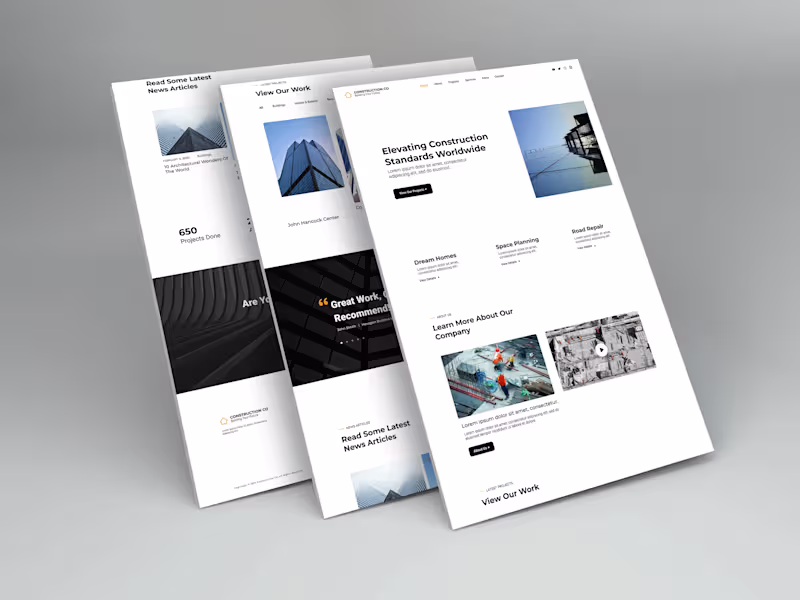 Cover image for Figma Website Design