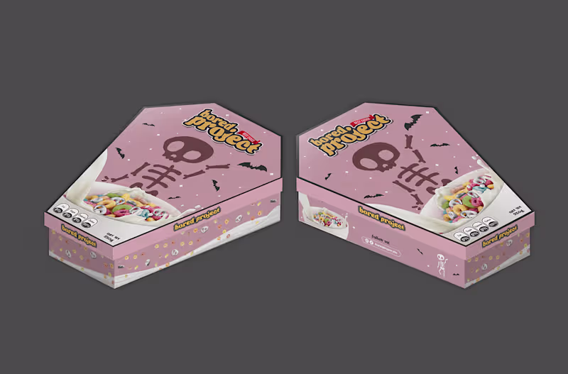 Cover image for Coffin Cereal Box :: Behance
