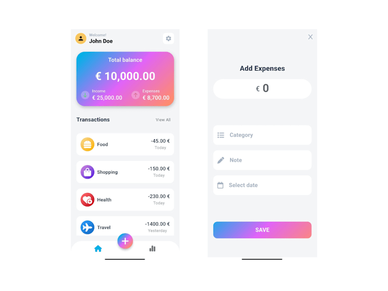 Cover image for Finance Management App
