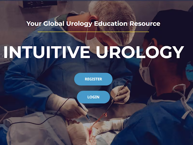 Cover image for Intuitive Urology