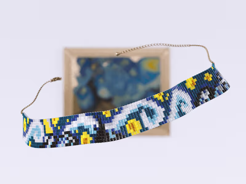 Cover image for Starry Night | Luxury product reveal in 3D (Houdini)