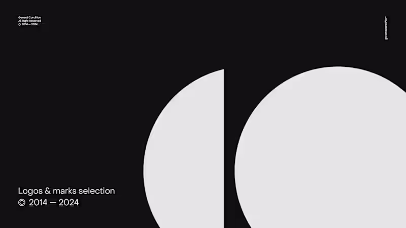 Cover image for Logos & Marks Selection 2014 - 2024