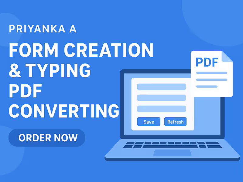 Cover image for I will create Java desktop forms and simple applications