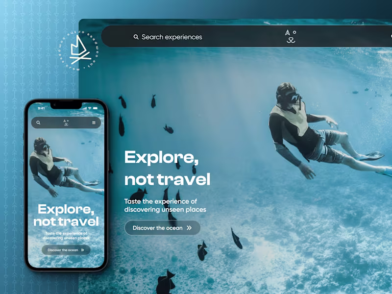 Cover image for Travel Agency Website Design