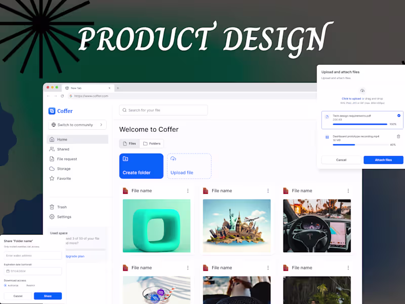 Cover image for UX/Product Design