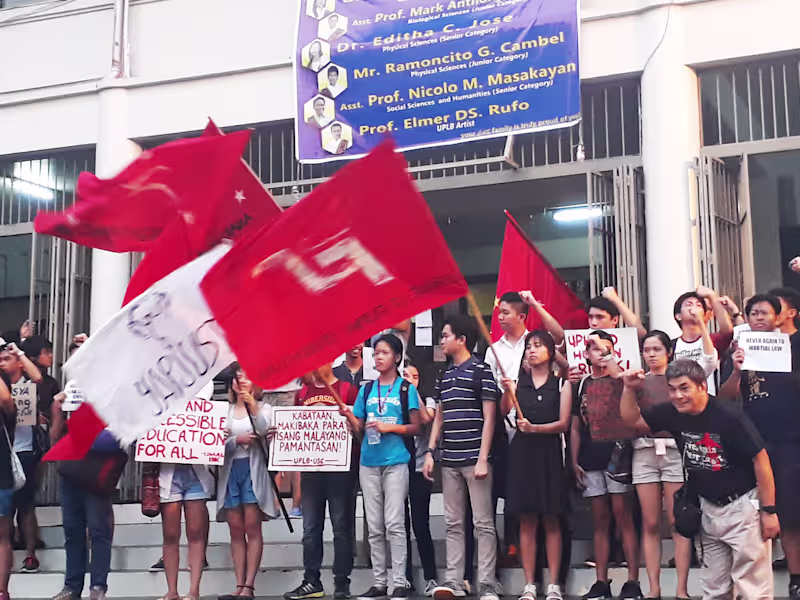 Cover image for Remembering fallen students of Martial Law (Feature Article)