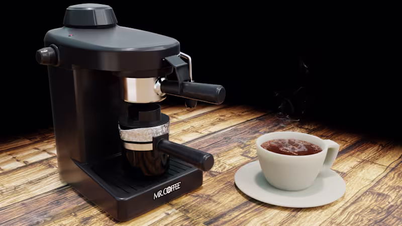 Cover image for Anyone need a pick-me-up? Yes?! Okay, here's some 3d Coffee ...