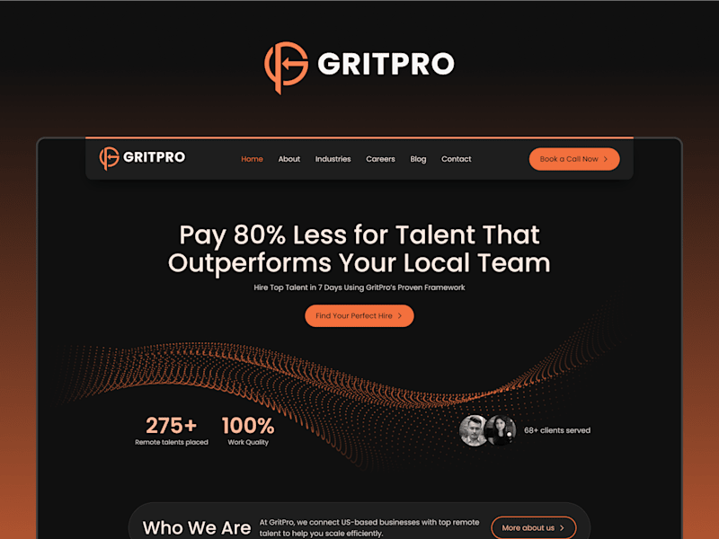 Cover image for Website Redesign for a Head-hunting and Recruitment Agency