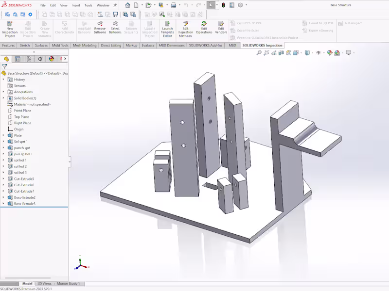 Cover image for 3D Industrial Design Modeled in Solidworks