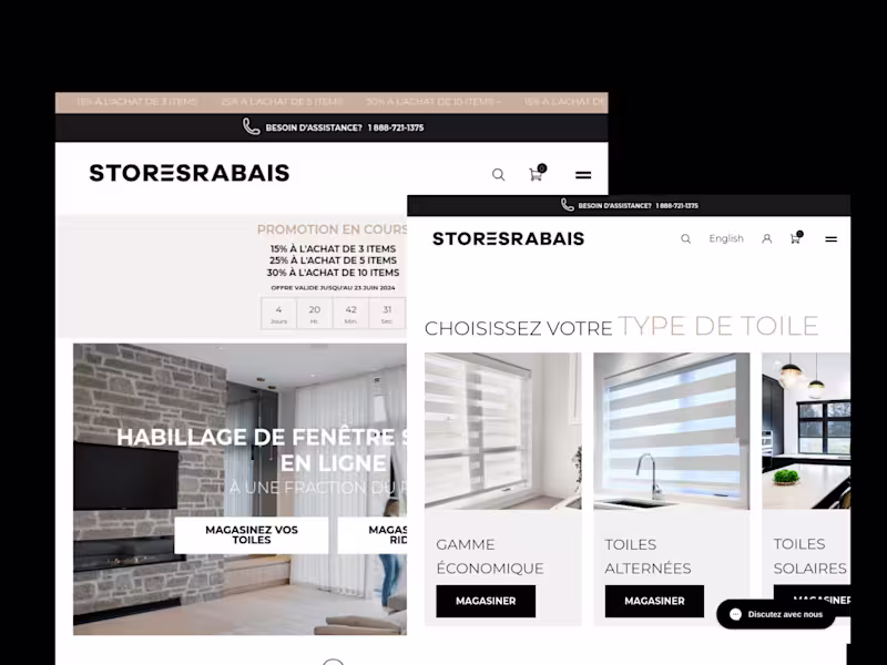 Cover image for Storesrabais | Home Decor | storesrabais.com | Quebec, Canada