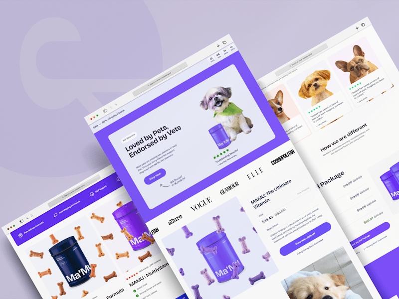 Cover image for Landing Page Design for Shopify | Built with Instant