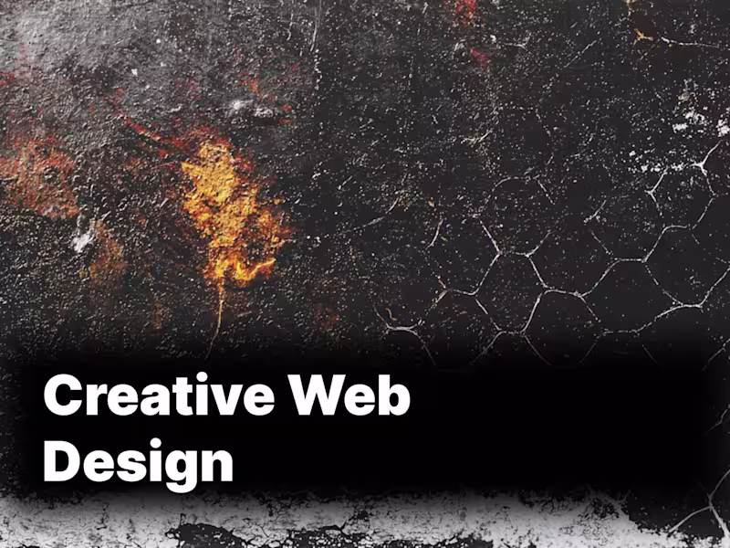 Cover image for Creative Web Design