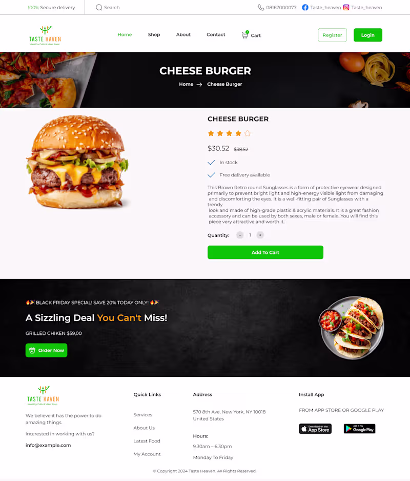 Cover image for Food Delivery App