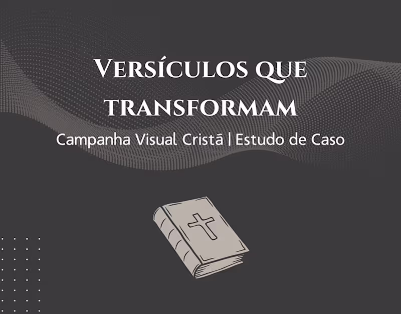 Cover image for Versículos que Transformam – Campanha Visual Cristã